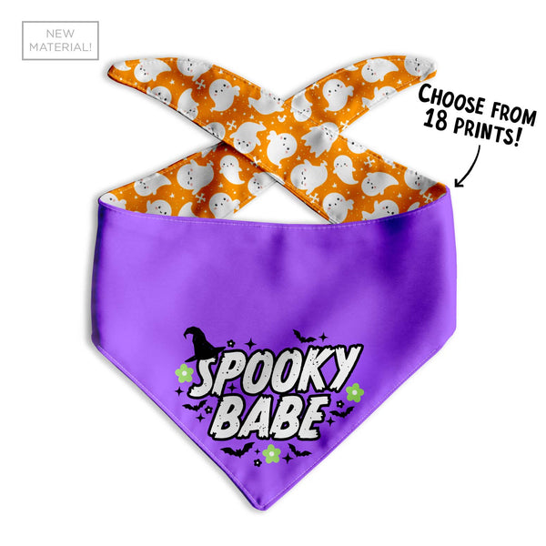 Spooky Babe Dog Bandana - Clive and Bacon