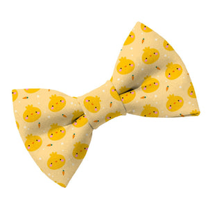 Spring Chicks Dog Bow Tie - Clive and Bacon
