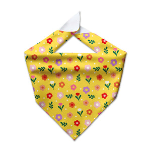 Spring Flower Cooling Dog Bandana - Clive and Bacon
