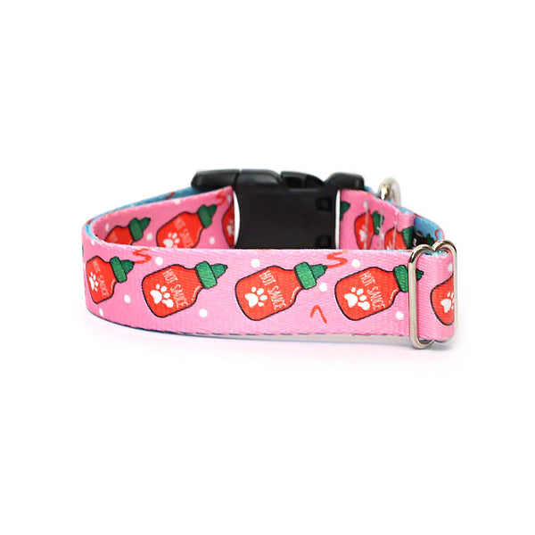 Standard 1" Fi Compatible Dog Collar - Clive and Bacon