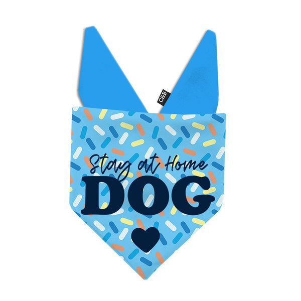Stay at Home Dog Blueberry Sprinkle Bandana - Clive and Bacon