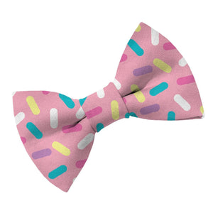 Strawberry Sprinkle Dog Bow Tie - Clive and Bacon