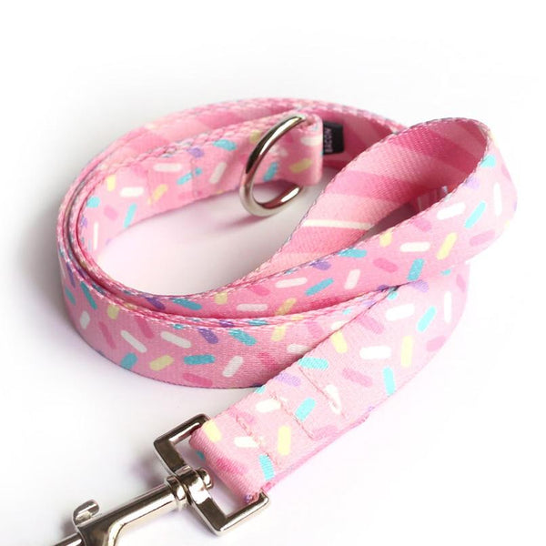 Strawberry Sprinkles Dog Leash - Clive and Bacon