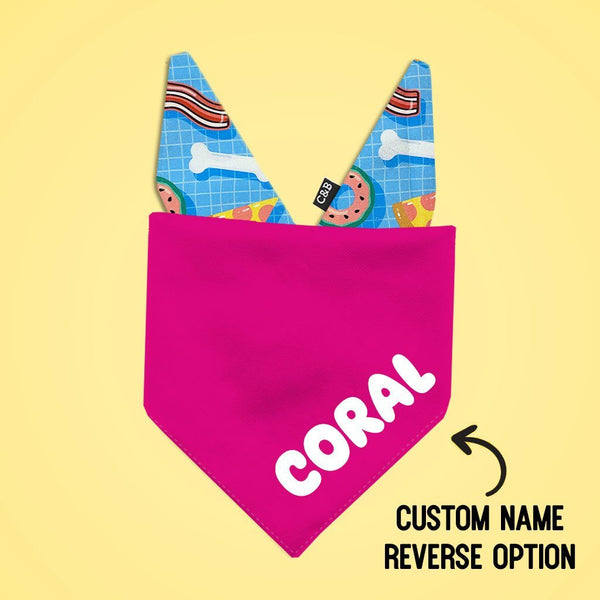 Summer Pool Party Dog Bandana | Two Colors Available! - Clive and Bacon