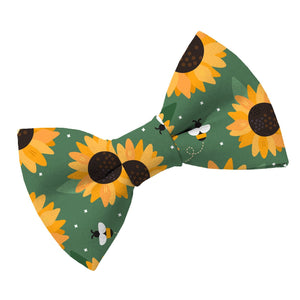 Sunflower Fields Bow Tie - Clive and Bacon
