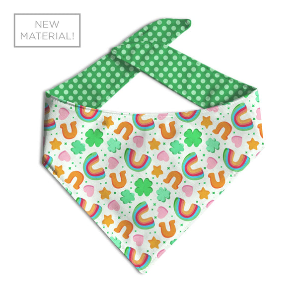 Sweet and Lucky Dog Bandana - Clive and Bacon