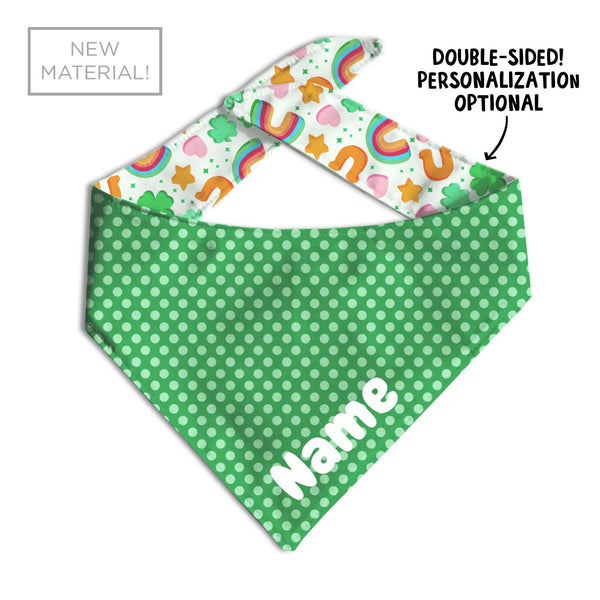 Sweet and Lucky Dog Bandana - Clive and Bacon