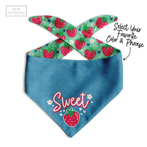 Sweet Berries Dog Bandana - Clive and Bacon