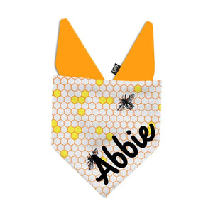 Sweeter Than Honey Dog Bandana - Clive and Bacon