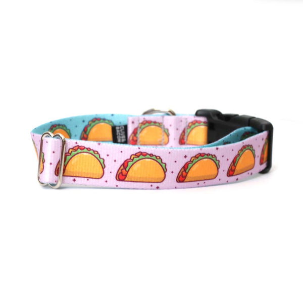 Taco Tuesday Dog Collar - Clive and Bacon