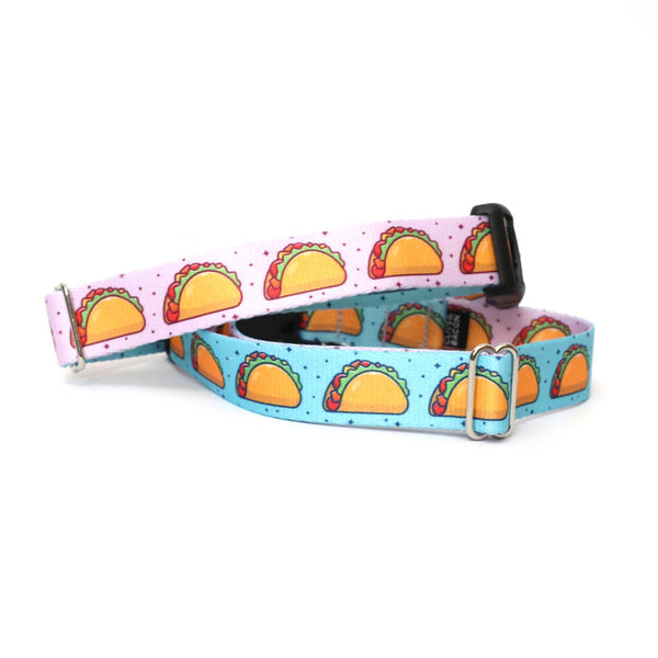 Taco Tuesday Dog Collar - Clive and Bacon