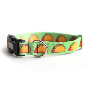 Taco Tuesday Dog Collar - Clive and Bacon