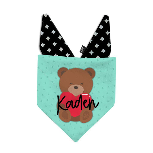 Teddy Bear Dog Bandana - Clive and Bacon