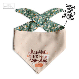 Thankful for My Hoomans Dog Bandana - Clive and Bacon