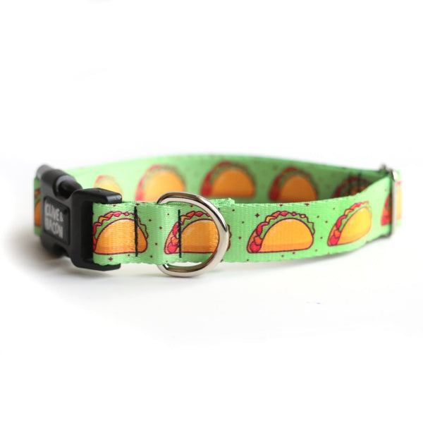 Thin & Sleek Fi Compatible Dog Collar - Clive and Bacon