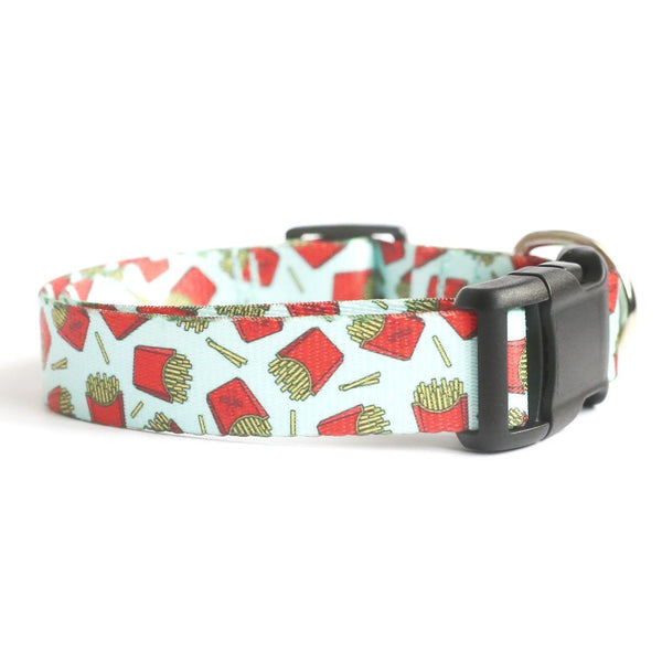 Thin & Sleek Fi Compatible Dog Collar - Clive and Bacon