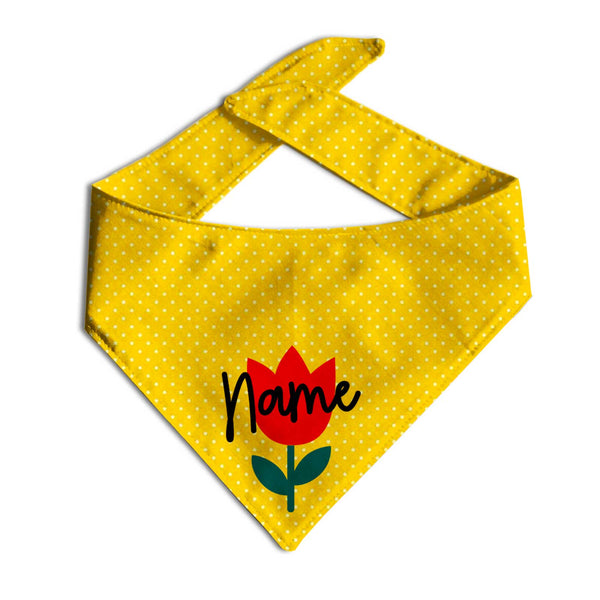 Tulip Personalized Bandana - Clive and Bacon