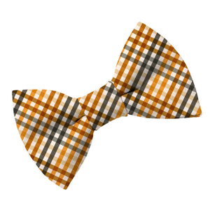 Turkey Plaid Bow Tie - Clive and Bacon