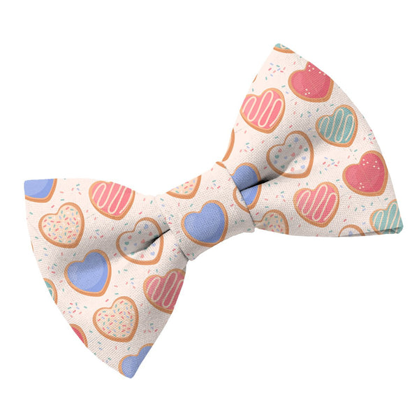 Valentine Cookies Dog Bow Tie - Clive and Bacon