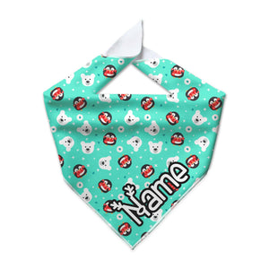 Winter Wonderland Cooling Dog Bandana - Clive and Bacon