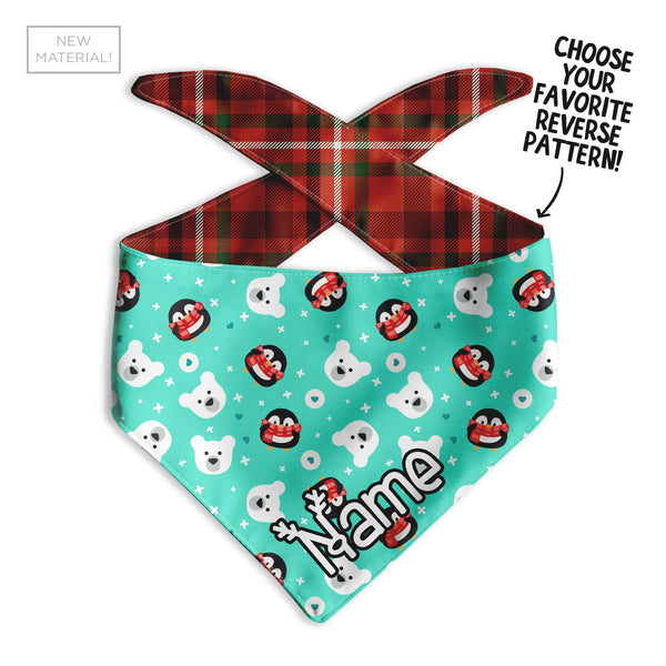 Winter Wonderland Dog Bandana - Clive and Bacon