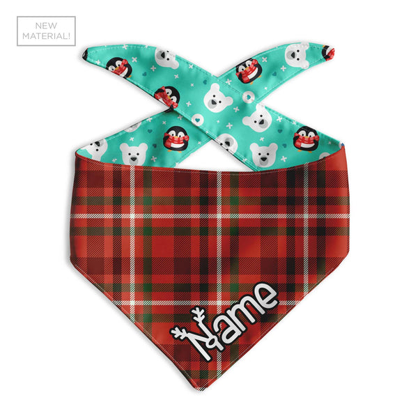 Winter Wonderland Dog Bandana - Clive and Bacon