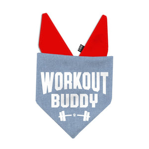 Workout Buddy Dog Bandana - Clive and Bacon